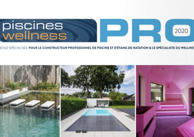 Vitii natural swimming pool in *Piscine Wellness Pro* magazine