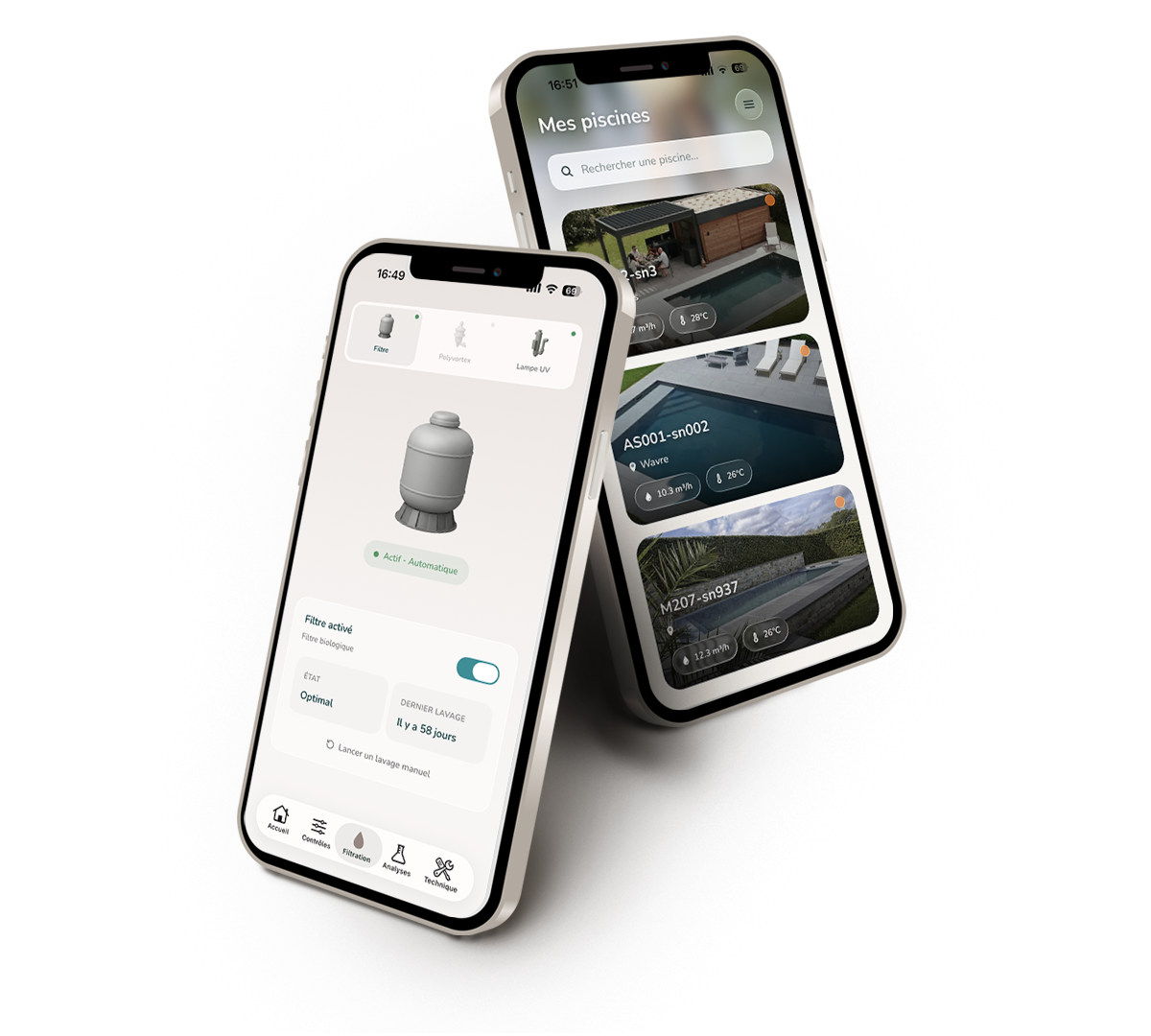 Avec l’appli Vitii